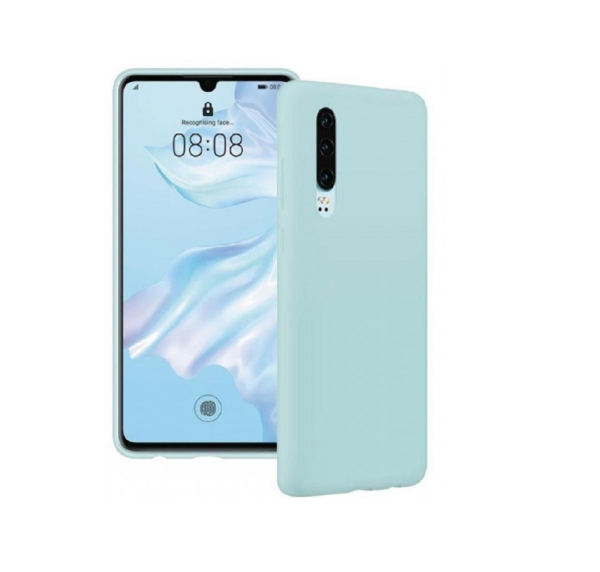TPU SILICONE P30 VERDE AGUA