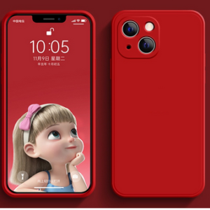 TPU SILICONE IPHONE 13 ROJO
