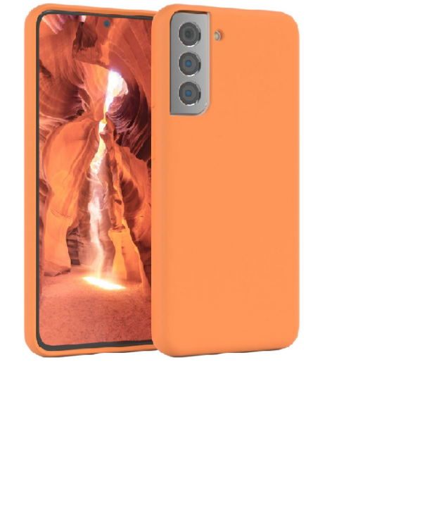 TPU SILICONE S21 FE NARANJA