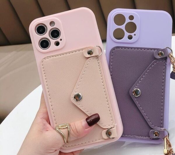 TPU CARTERA IPHONE 12 PRO MAX COLORIDO