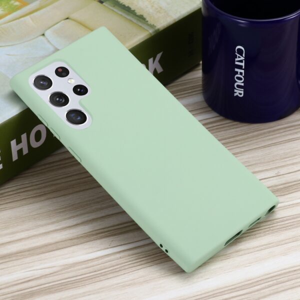 TPU SILICONE S22 ULTRA VERDE AGUA - Imagen 3