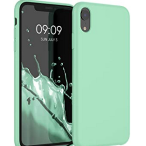 TPU SILICONE IPHONE XR VERDE AGUA