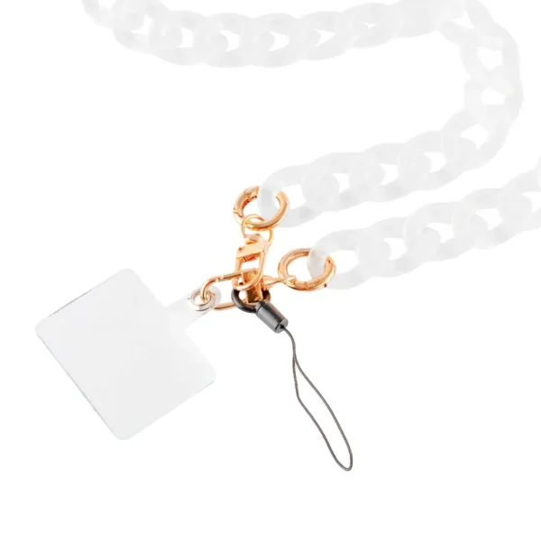 COLGANTE PARA CELULAR MOBO CHAIN LARGO TRANSPARENTE - Imagen 2