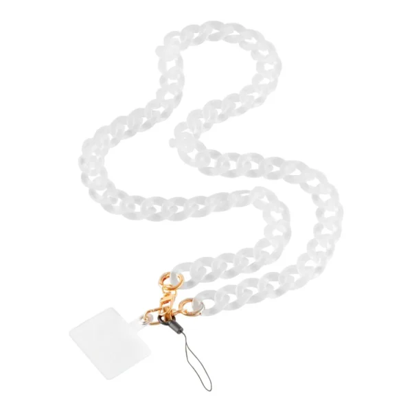 COLGANTE PARA CELULAR MOBO CHAIN LARGO TRANSPARENTE - Imagen 3