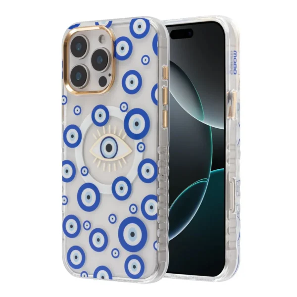 TPU MOBO IPHONE 16 PRO MAX MAGSAFE TURCO AZUL