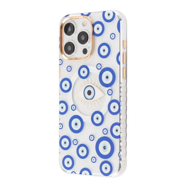 TPU MOBO IPHONE 16 PRO MAX MAGSAFE TURCO AZUL - Imagen 3