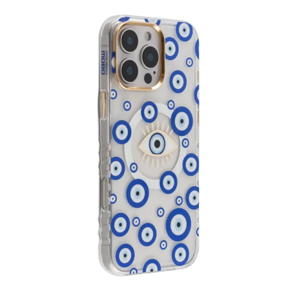 TPU MOBO IPHONE 16 PRO MAX MAGSAFE TURCO AZUL - Imagen 2