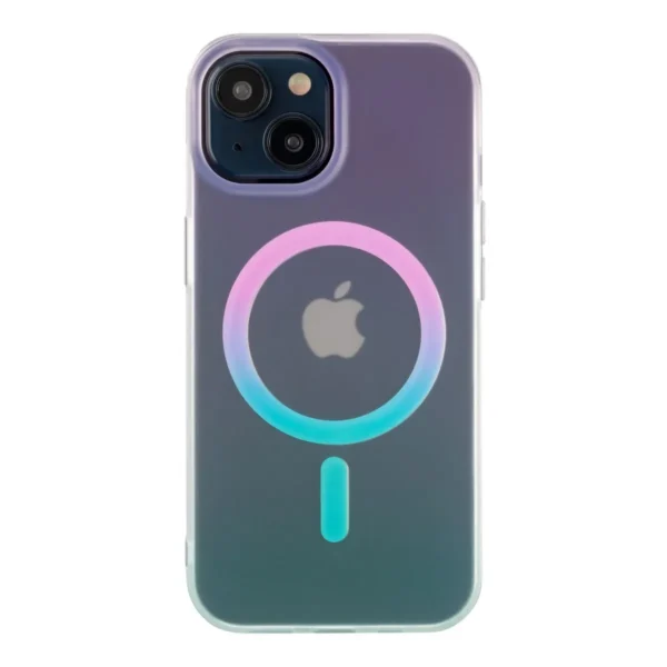 TPU MOBO IPHONE 15 MAGSAFE SUNSET ROSA - Imagen 6