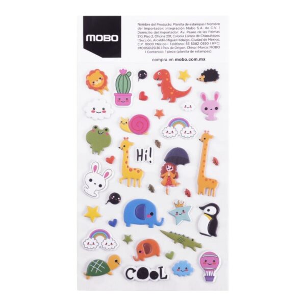 CALCOMANIA STICKERS MOBO COOL