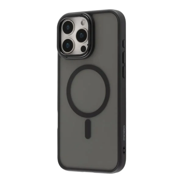 TPU MOBO IPHONE 16 PRO MAX MAGSAFE ELEMENT NEGRO - Imagen 3