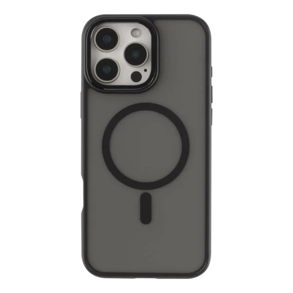 TPU MOBO IPHONE 16 PRO MAX MAGSAFE ELEMENT NEGRO - Imagen 5